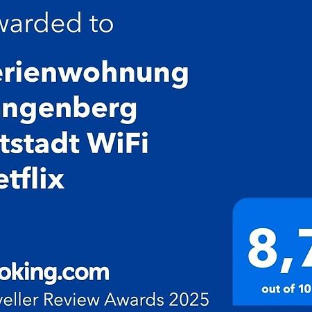 Ferienwohnung Langenberg Altstadt Wifi Netflix Фельберт Екстер'єр фото